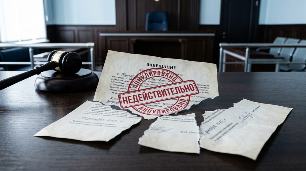 Исковое заявление о признании завещания недействительным: пошаговая инструкция и образец для 2026 года